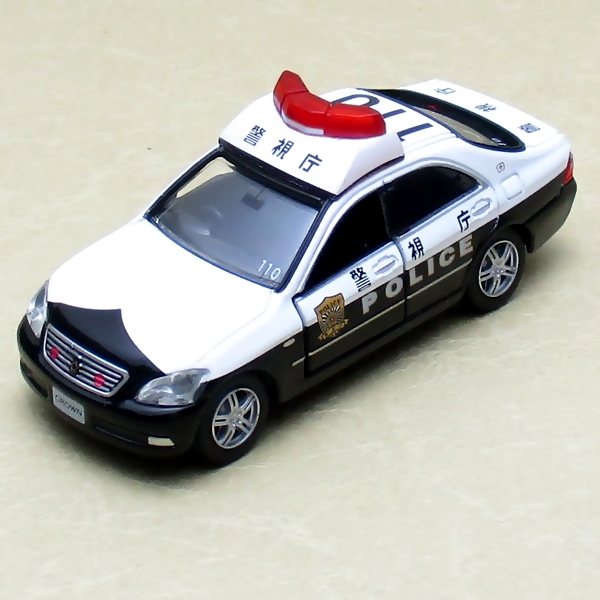 トミカリミテッド0154☆トヨタ　クラウン パトロールカー　本体①（加工） (5)