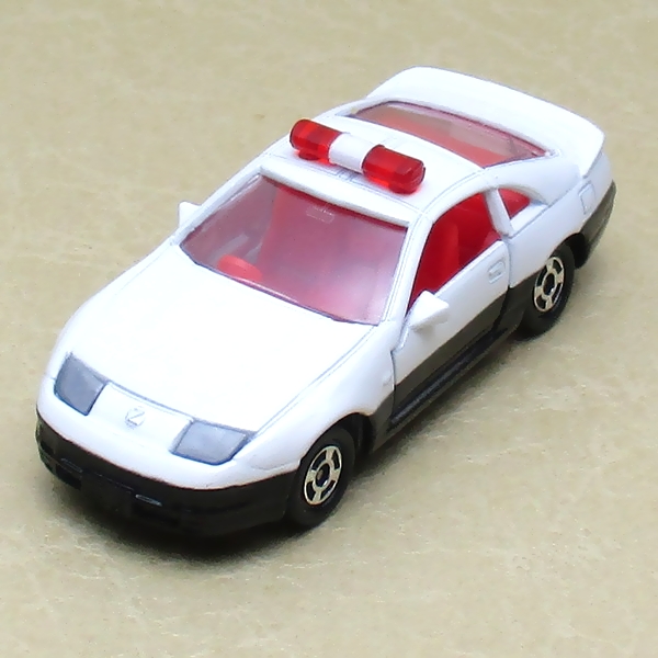 トミカ44-5☆日産 フェアレディZ300ZX パトロールカー（中国製：2Fホイール）赤ロゴ①（加工） (5)