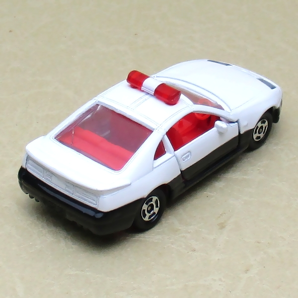トミカ44-5☆日産 フェアレディZ300ZX パトロールカー（中国製：2Fホイール）赤ロゴ①（加工） (6)