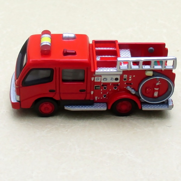 トミカリミテッド0100☆モリタ CD-I型 ポンプ消防車　本体①（加工） (7)