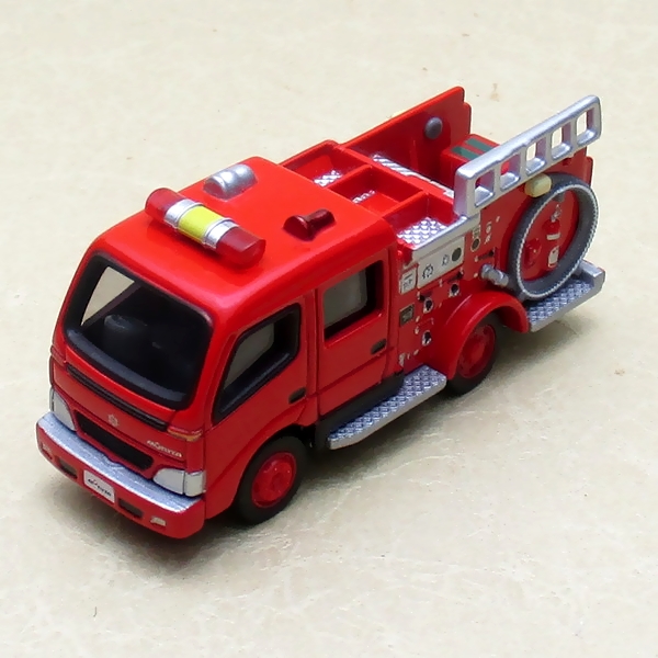 トミカリミテッド0100☆モリタ CD-I型 ポンプ消防車　本体①（加工） (5)